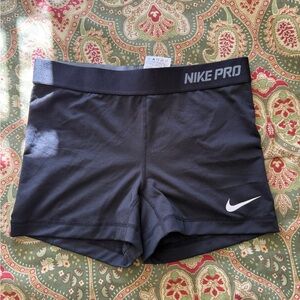 NWT Nike Pro Women's Black Athletic Shorts